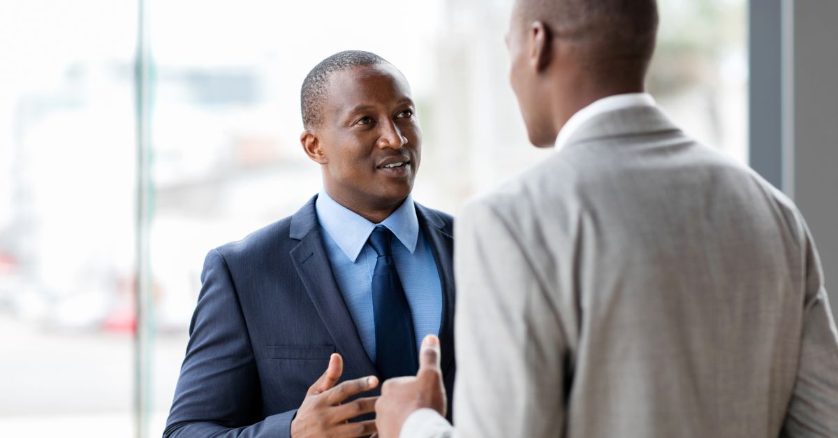 Man expressing healthy anger assertively through calm communication and boundary setting